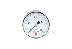 MANOMETER UND VAKUUMMETER STANDARD - ANSCHLUSS HINTEN